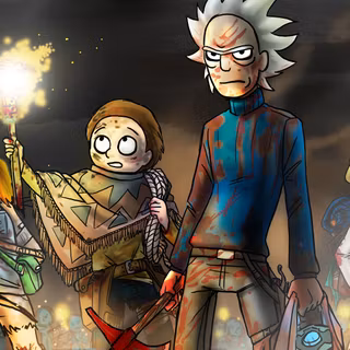 4k Rick and Morty PC wallpaper