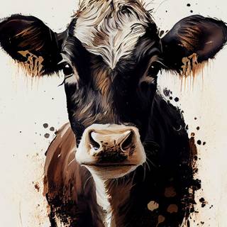 Cow phone wallpaper