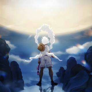 Gear 5 Luffy iPhone wallpaper