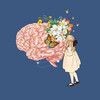 Brain iPhone wallpaper