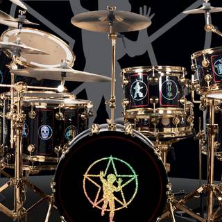 Drums iPhone wallpaper