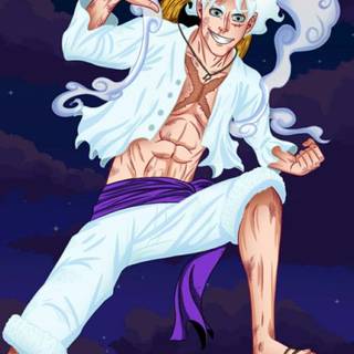 Gear 5 Luffy iPhone wallpaper