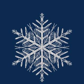Snowflake phone wallpaper