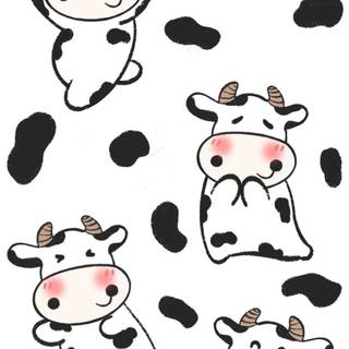 Cow phone wallpaper
