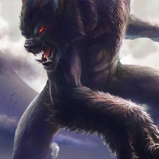 Werewolf phone wallpaper