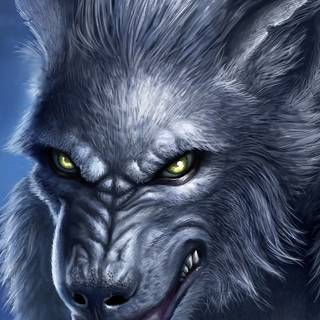 Werewolf phone wallpaper