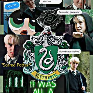 Draco Malfoy iPhone wallpaper