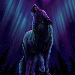 Werewolf phone wallpaper
