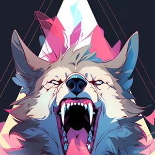 Werewolf phone wallpaper