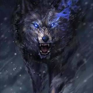 Werewolf phone wallpaper