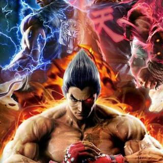 Kazuya Mishima phone wallpaper
