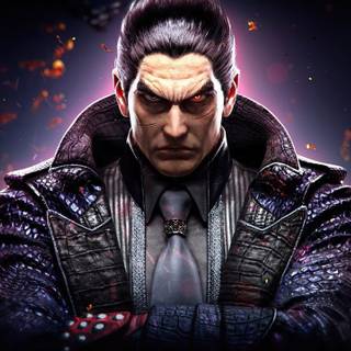 Kazuya Mishima 4k wallpaper