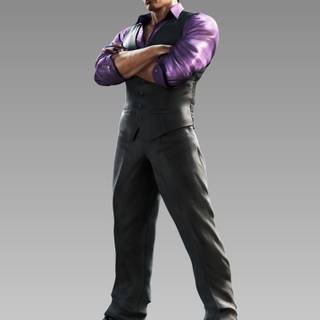 Kazuya Mishima phone wallpaper