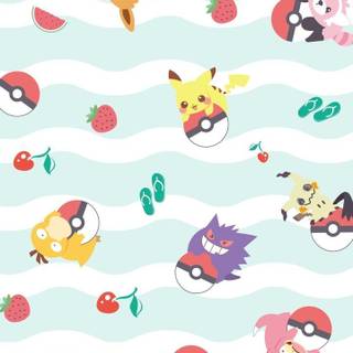 Cute Pokémon phone wallpaper