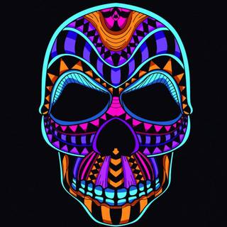 Skull iPhone 11 wallpaper