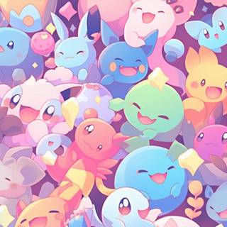 Cute Pokémon phone wallpaper