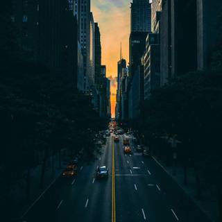 Manhattan iPhone wallpaper