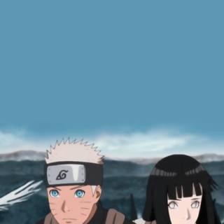 Naruto and Hinata iPhone wallpaper