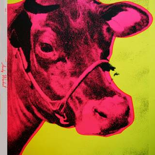Cow art wallpaper