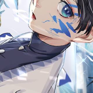 Aoi and Inosuke wallpaper