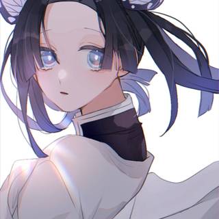 Aoi and Inosuke wallpaper