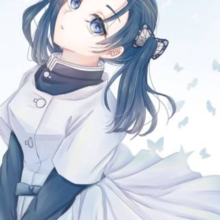 Aoi and Inosuke wallpaper