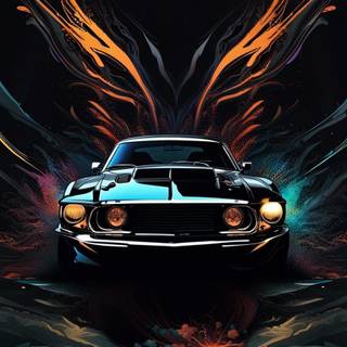 Mustang GT 1969 wallpaper