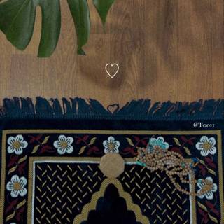 Prayer mat wallpaper