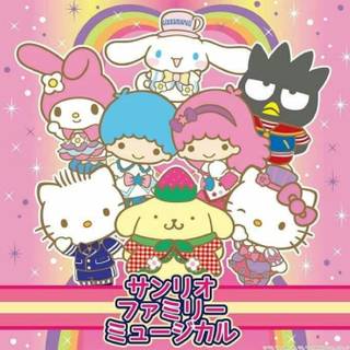 Hello Kitty group wallpaper