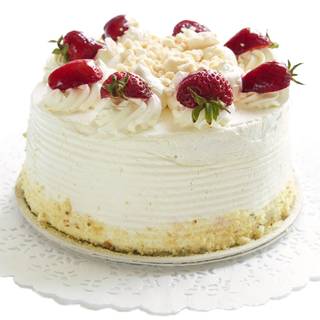 White cake wallpaper
