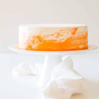 White cake wallpaper