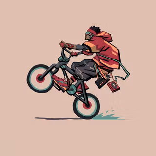 Bike minimal wallpaper