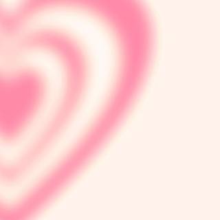 Spring hearts aesthetic wallpaper