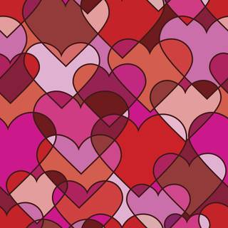 Abstract Valentines wallpaper