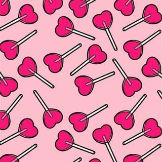 Valentines candy hearts wallpaper