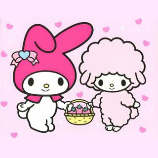 Easter My Melody wallpaper