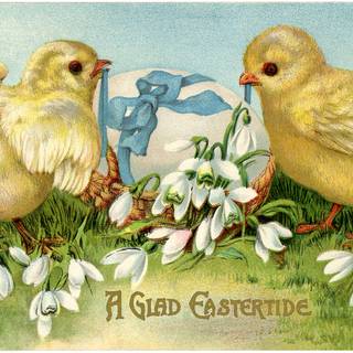 Easter vintage wallpaper
