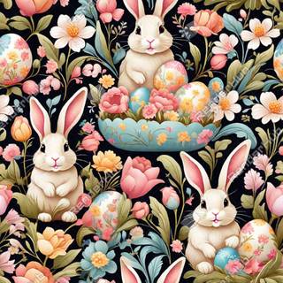 Easter vintage wallpaper