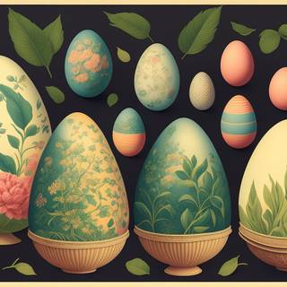 Easter vintage wallpaper