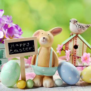 Easter bird wallpaper