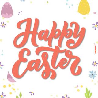 Easter red wallpaper