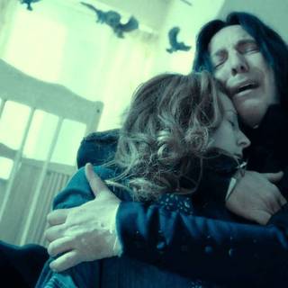 Severus Snape and Lily Potter wallpaper