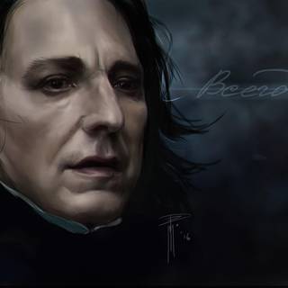 Severus Snape and Lily Potter wallpaper
