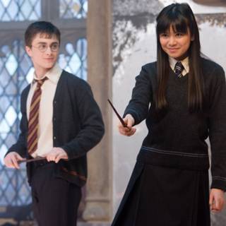 Harry Potter and Cho Chang wallpaper