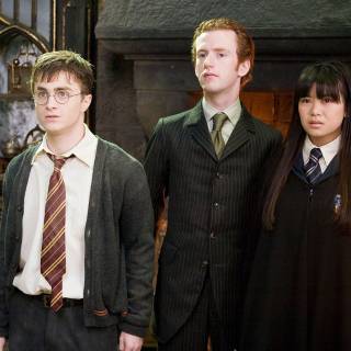 Harry Potter and Cho Chang wallpaper