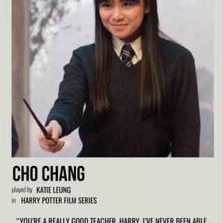 Harry Potter and Cho Chang wallpaper