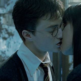 Harry Potter and Cho Chang wallpaper