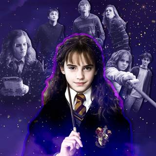 Harry Potter and heroines wallpaper