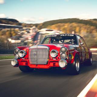 AMG Red Pig wallpaper