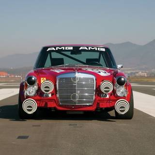 AMG Red Pig wallpaper